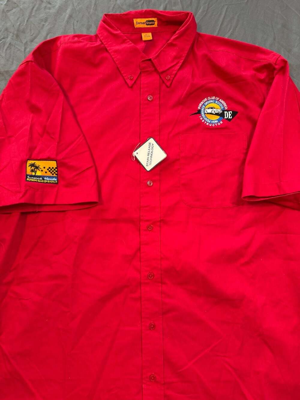 CornerStone Porsche Club of America Florida Performance Driving Instructor Shirt